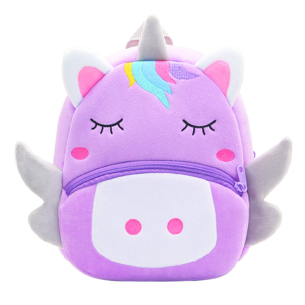 Purple Unicorn Toddler Daycare Backpack