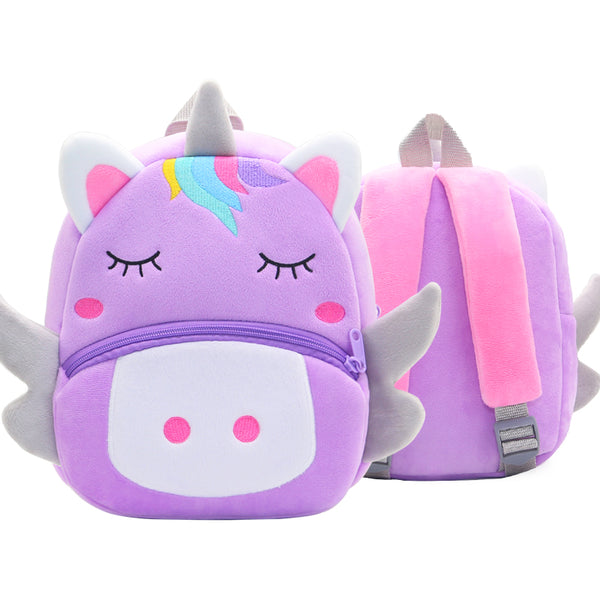 Purple Unicorn Toddler Daycare Backpack