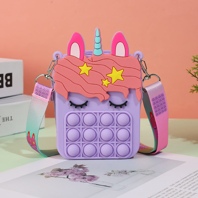 Unicorn kids purse clearance