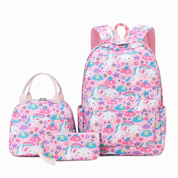 unicorn school bag set