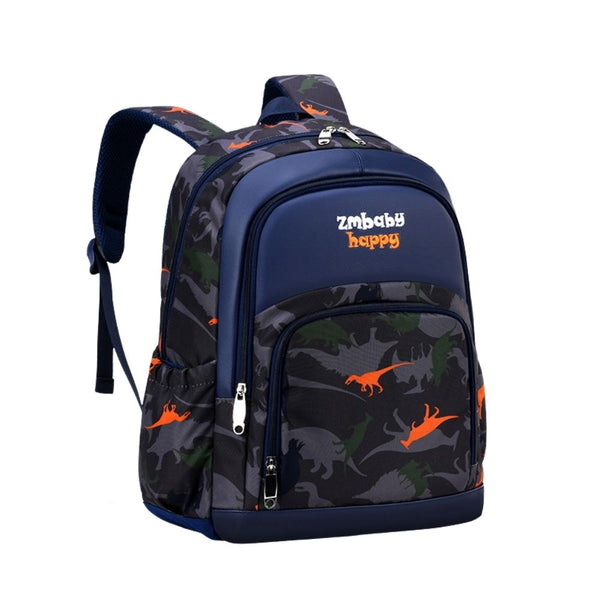 Dinosaur Backpack Flower School Bag for Children