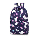 large capacity unicorn school bags and backpacks