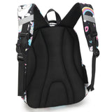 Black Rainbow Unicorn Backpack Set