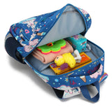 Blue Rainbow Unicorn Backpack Set