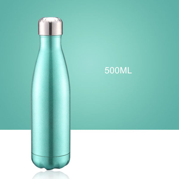 Stainless Steel Insulated Drink Bottles Water bottles 500ml Mint Green