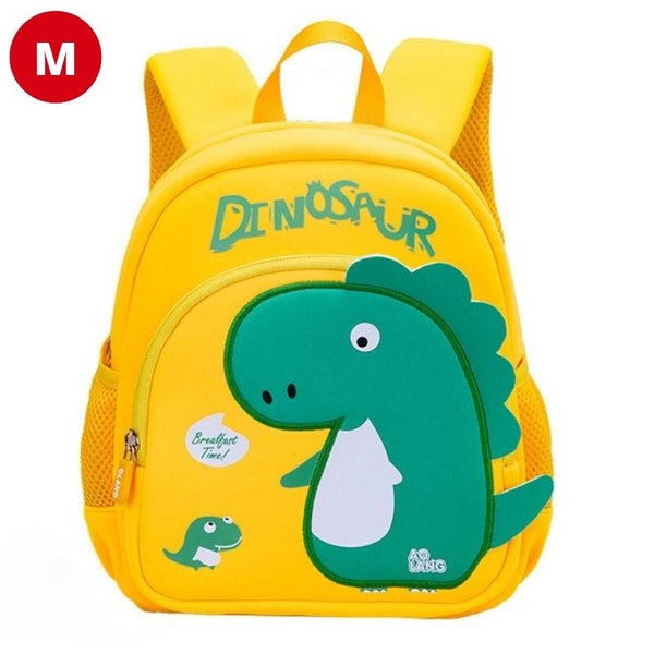 Toddler backpack preschool backpack kids backpack-dinosaur Yellow M