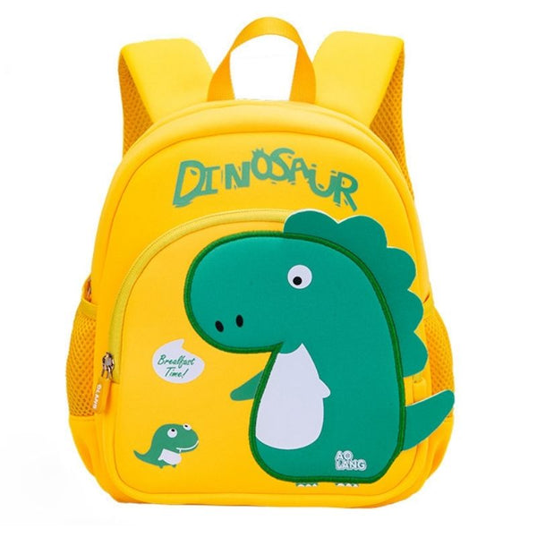 Toddler backpack preschool backpack kids backpack-dinosaur Yellow Large