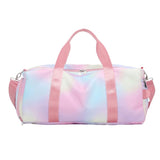 Womens duffle bag Cute Rainbow Girls Overnight Bag